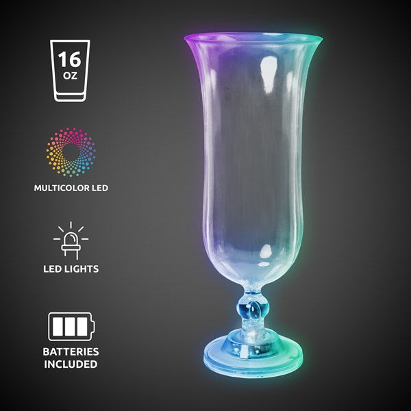 LED Light Up 16 Oz Hurricane Cup