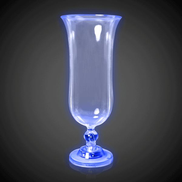 LED Multi-Color Light Up 16 Oz Hurricane Glass
