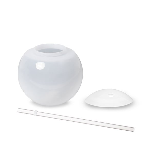 LED Light Up 20 Oz Glass Ball Tumbler - Multi Color