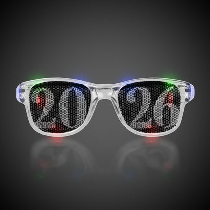 LED Light Up 2026 Retro Sunglasses