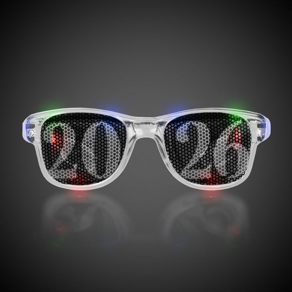 LED Light Up 2026 Retro Sunglasses