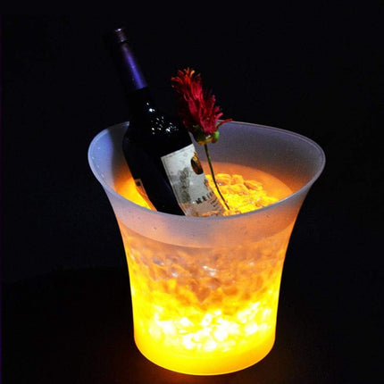 LED Light Up 5L Ice Bucket With Multi Colors Changing