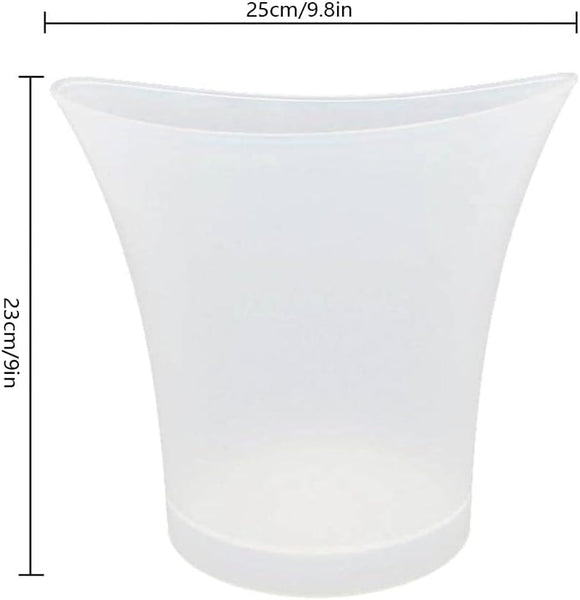LED Light Up 5L Ice Bucket With Multi Colors Changing