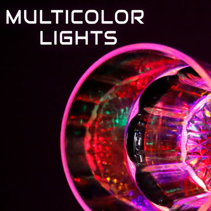 LED Light Up 8 Oz Whiskey Glass - Multi Color
