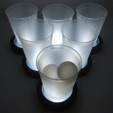LED Light Up Beer Pong Game Set