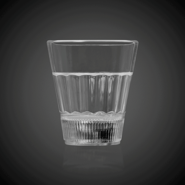 LED Light Up Blue 2 Oz Glow Shot Glass
