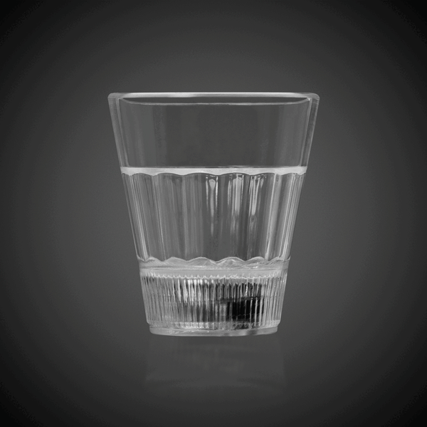 LED Light Up Blue 2 Oz Glow Shot Glass