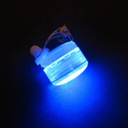 LED Light Up Blue Non-Flashing Button Body Light (Steady)