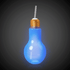 LED Light Up Bulb Cup with Lid & Straw
