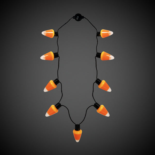 LED Light Up Candy Corn Necklace