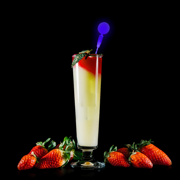 Blue LED Light Up Cocktail Drink Stirrer
