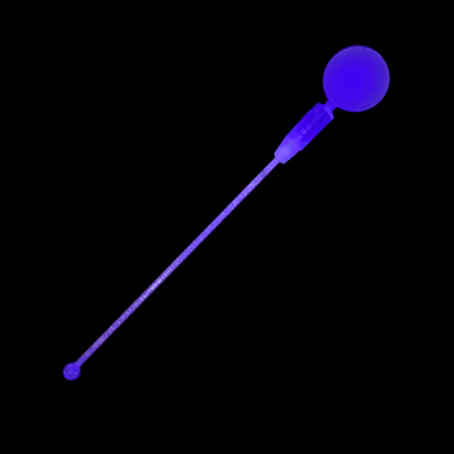 Blue LED Light Up Cocktail Drink Stirrer