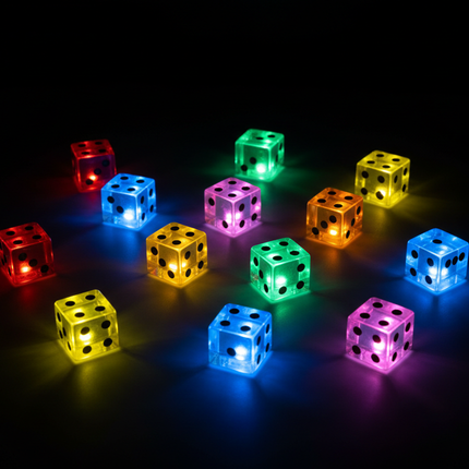 LED Light-Up Dice - Fresh Glow