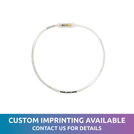 31" Multicolor LED Light Up Fiber Optic Necklace