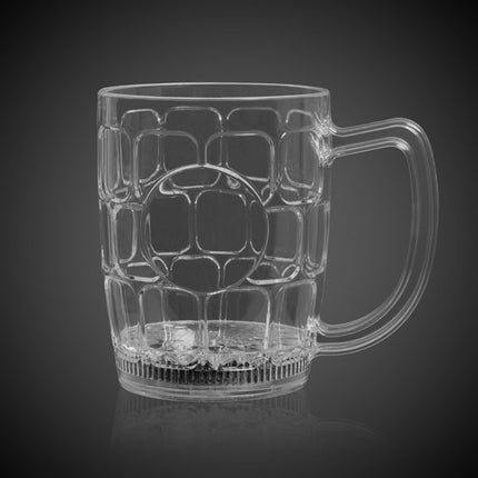 LED Multi Color Flashing 16 Oz Dimple Beer Mug