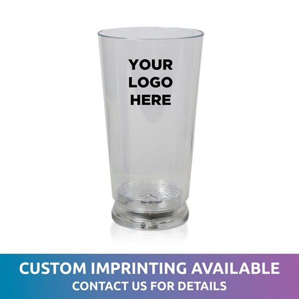 LED Light Up Flashing 16 Oz Pint Glass - Multicolor