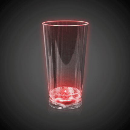 LED Light Up Flashing 16 Oz Pint Glass - Multicolor