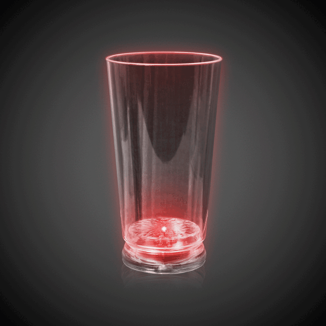 LED Light Up Flashing 16 Oz Pint Glass - Multicolor