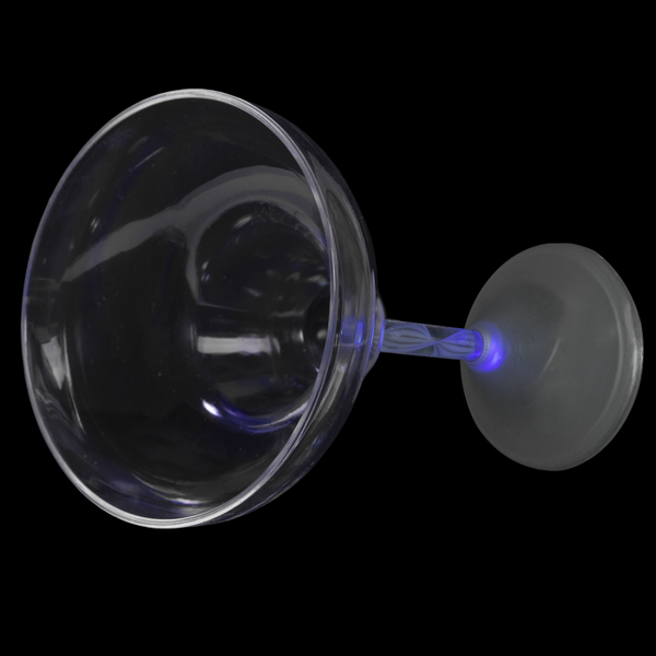 LED Light Up Multi-Color Flashing 8 Oz Margarita Glass