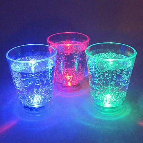 LED Light Up Glow Shot Glass - Assorted Color Mix