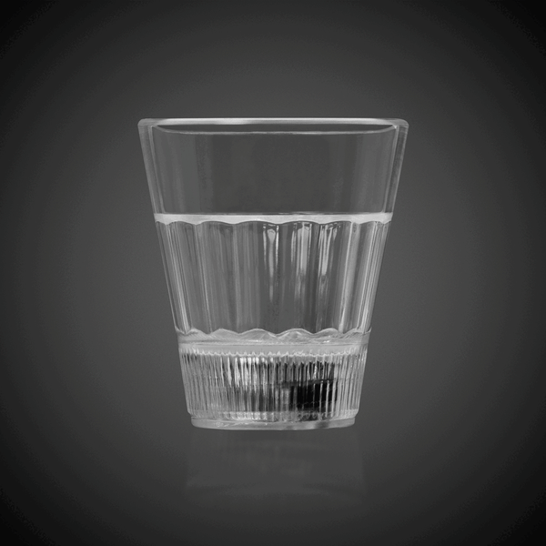 LED Light Up Green 2 Oz Glow Shot Glass