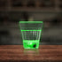 LED Light Up Green 2 Oz Glow Shot Glass