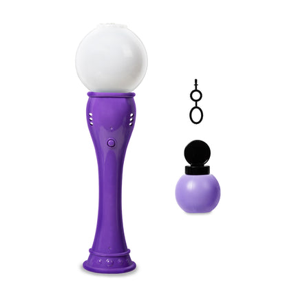 LED Light Up Purple Bubble Wand