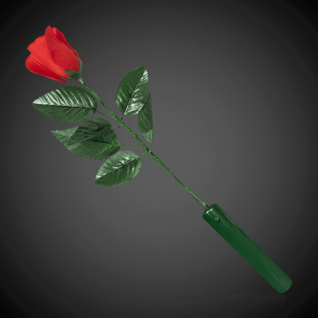 LED Light Up Red Roses - 12 Per Pack