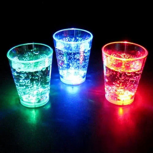 LED Light Up 1.5 Oz Shot Glass
