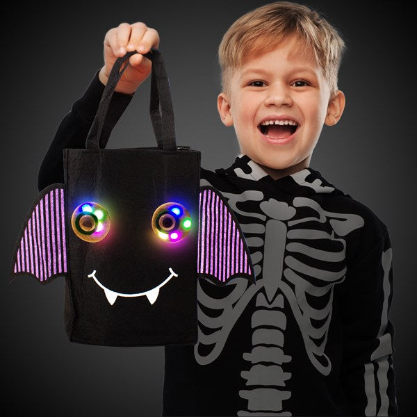 LED Light Up Trick or Treat Bat Bag