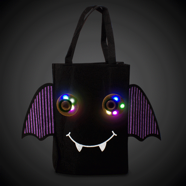 LED Light Up Trick or Treat Bat Bag