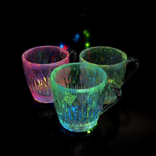 Liquid Activated LED Multi-Color Light Up Coffee Mug