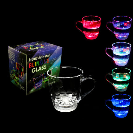 Liquid Activated LED Multi-Color Light Up Coffee Mug