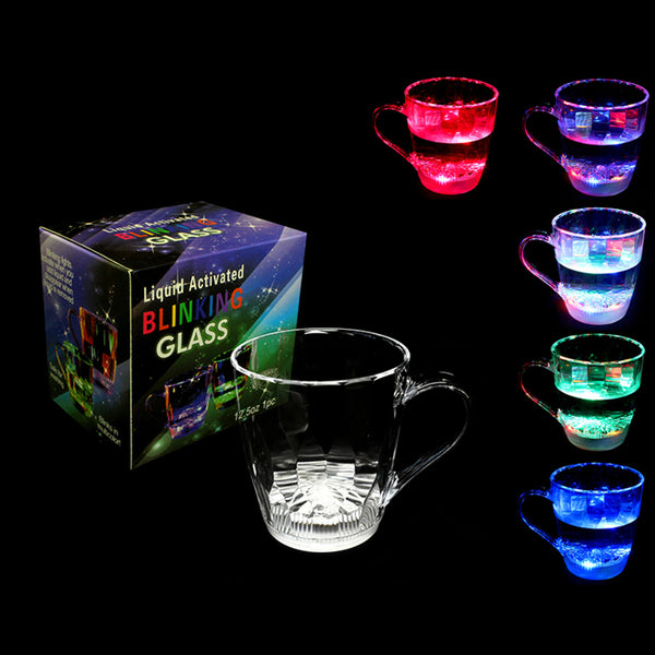 Liquid Activated LED Multi-Color Light Up Coffee Mug