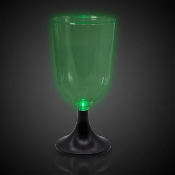 LED Light Up Mini Wine Glasses - 6 Per Pack