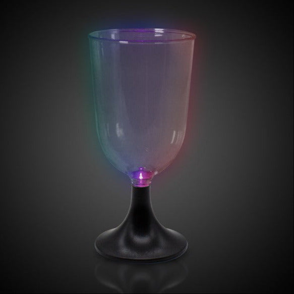 LED Light Up Mini Wine Glasses - 6 Per Pack