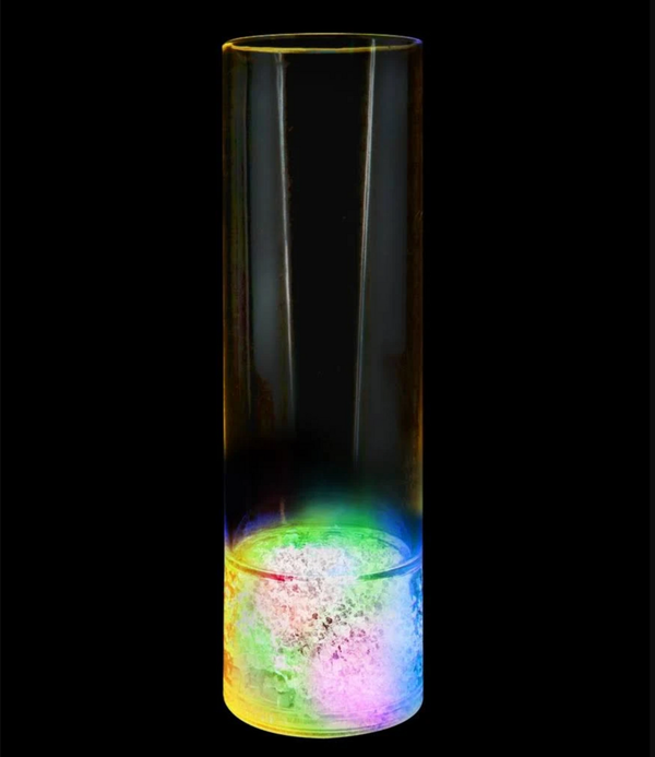 LED Multi-Color Flashing 13 Oz Lighted Highball Glass