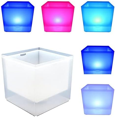 LED Multi Color Light Up Flashing 3.5L Ice Bucket