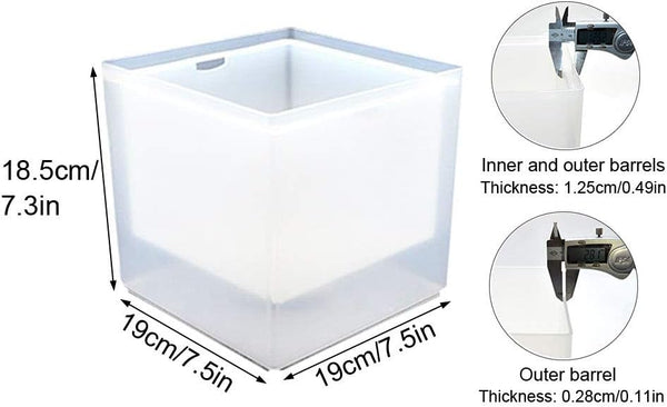 LED Multi Color Light Up Flashing 3.5L Ice Bucket