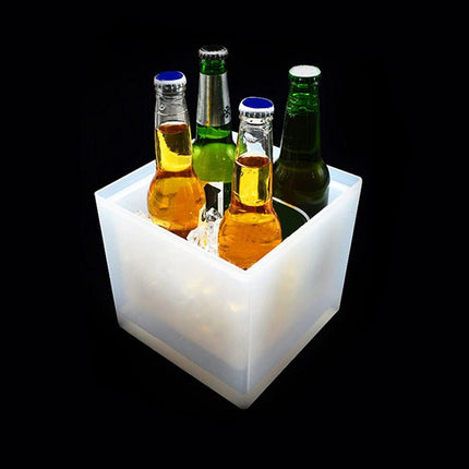 LED Multi Color Light Up Flashing 3.5L Ice Bucket