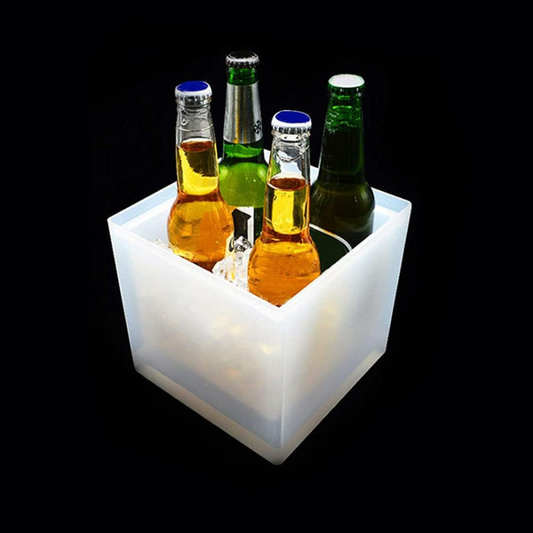LED Multi Color Light Up Flashing 3.5L Ice Bucket