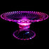 LED Multi-Color Light Up Round Pedestal Platter
