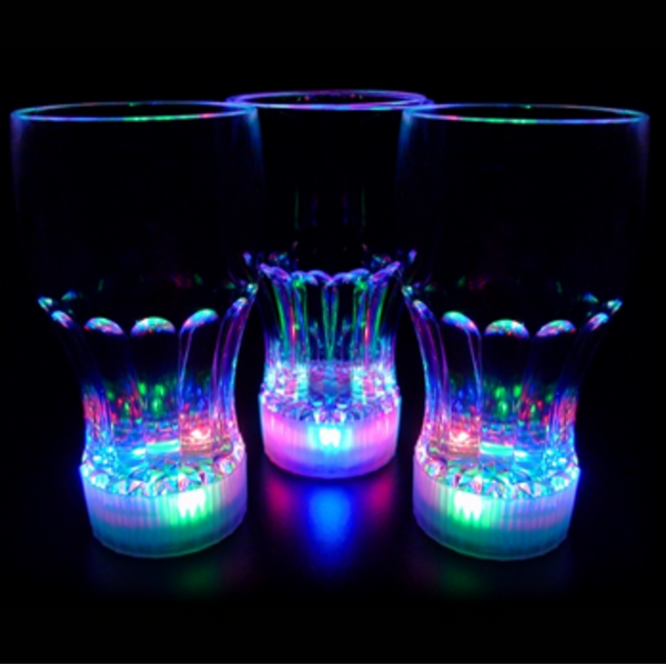 LED Multicolor Light Up Flashing 10.5 Oz Cola Cup