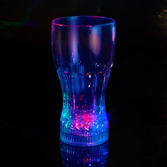 LED Multicolor Light Up Flashing 10.5 Oz Cola Cup