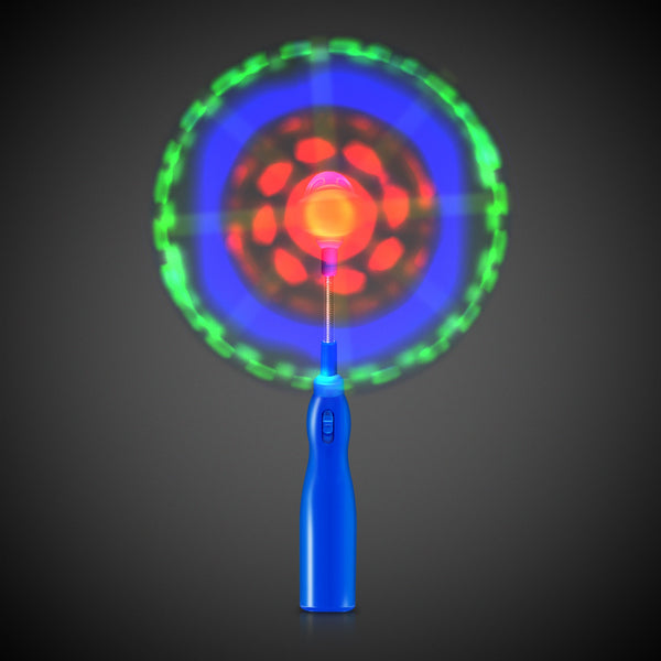 LED Multicolored Light Up Windmill Wand