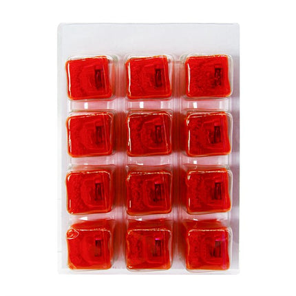 LED Neon Pink Ice Cubes - 12 Per Pack