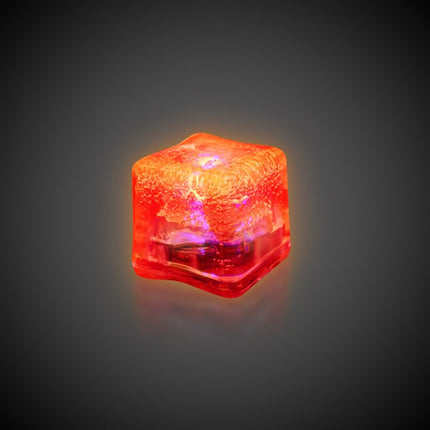 LED Neon Pink Ice Cubes - 12 Per Pack