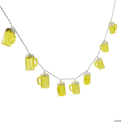 LED Oktoberfest Beer Mug String Lights