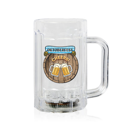 LED Oktoberfest Cheers Beer Mug - 16 oz.
