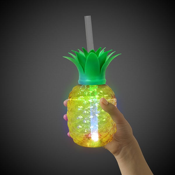 LED Pineapple 16 oz Cup